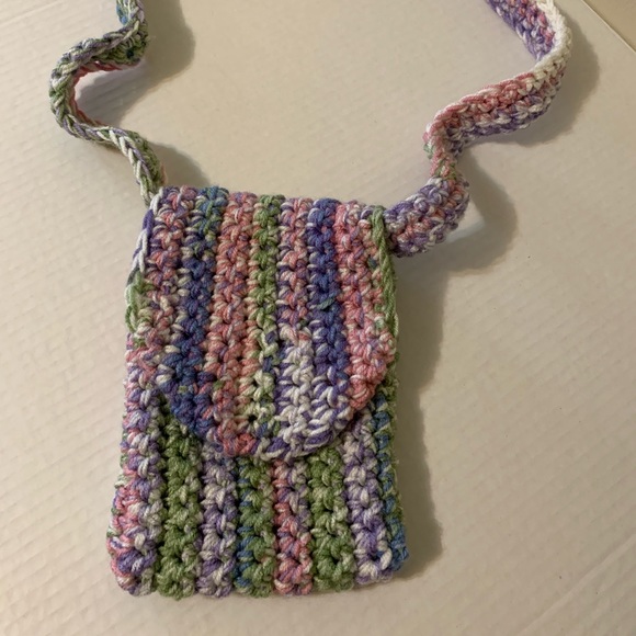 Phone Crossbody Bag handmade
crochet - Picture 7 of 16